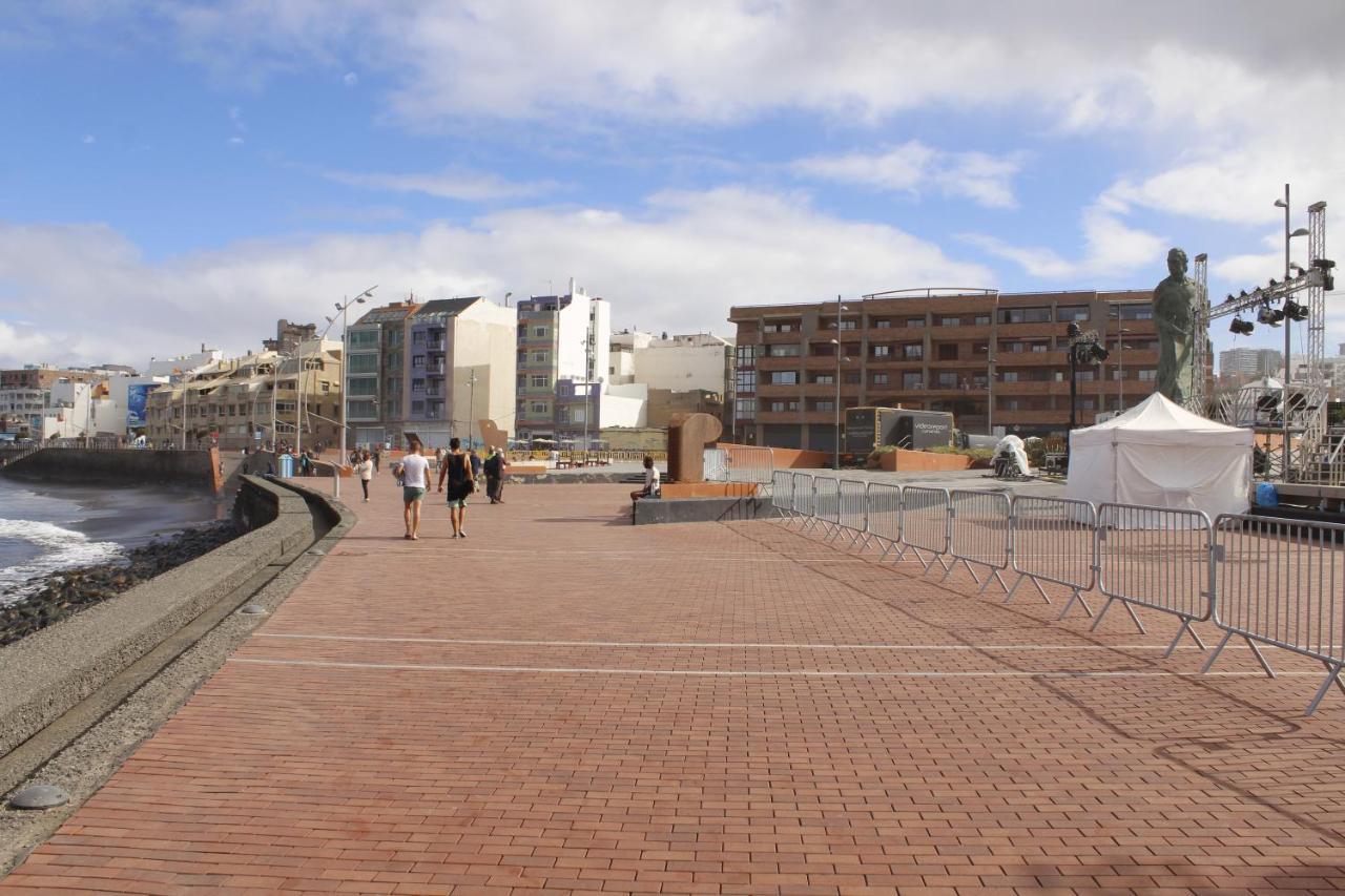 شقة Playa De Las Canteras-Mirador لاس بالماس دي غران كاناريا المظهر الخارجي الصورة